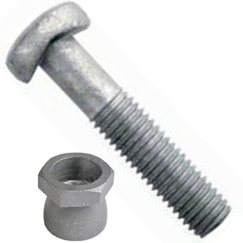 40mm saddle bolt d - m8, x