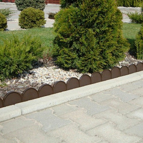 Brown garden fence lawn - brown,