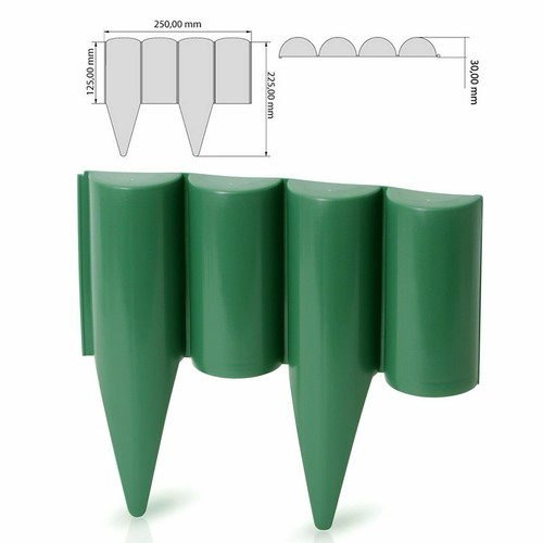 Plastic green palisade lawn - green, /