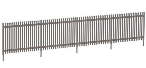 Modern palisade fencing - fencing, 1460mm