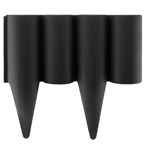 Plastic lawn edging palisade - plastic,