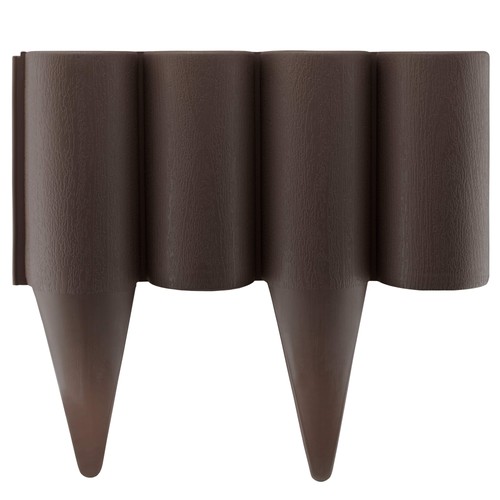 Plastic lawn edging palisade - plastic,