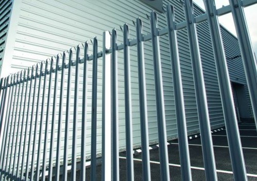 Galvanised palisade security - palisade,