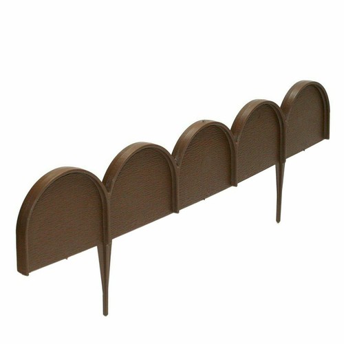 20x garden plastic brown - garden,