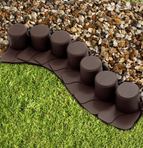 Garden fence lawn edging - lawn,
