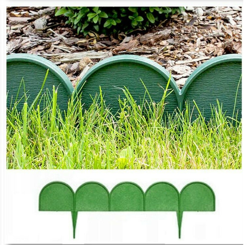 Garden fence lawn edging - garden,