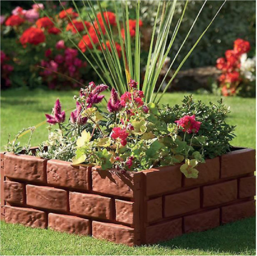 Garden edging terracotta - garden,